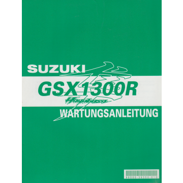Suzuki GSX 1300 R (2007) Wartungsanleitung