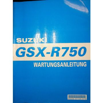 Suzuki GSX R 750 (2004) Wartungsanleitung