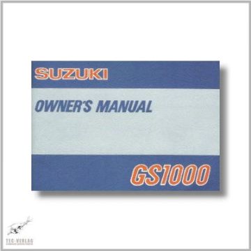 Suzuki GS1000 - Owner`s Manual