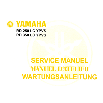 Yamaha RD 250 / 350 LC YPVS (>1983) - Werkstatthandbuch