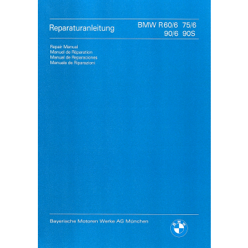 BMW R60/6, R75/6, R90/6, R90S (73-76) - Repair Manual (Englisch !)