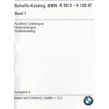 BMW R50/5 - R100 RT Band 1+2 Ersatzteilkatalog