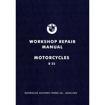 BMW R 25 R 25/2 (50>) - Workshop Repair Manual