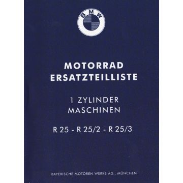 BMW R 25 / R 25/2 / R 25/3 (50>) - Ersatzteilliste