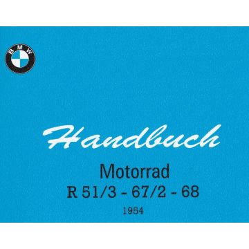 BMW R 51/3 / R 67/2 / R68 (54>) - Betriebsanleitung
