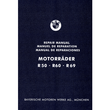 BMW R 50 / R 60 / R 69 (55-60) - Werkstatthandbuch