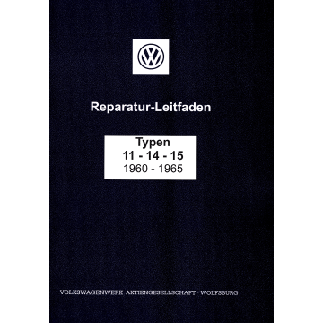 Käfer / Karmann Ghia Typ 11-14-15 (>1960) - Reparaturanleitung