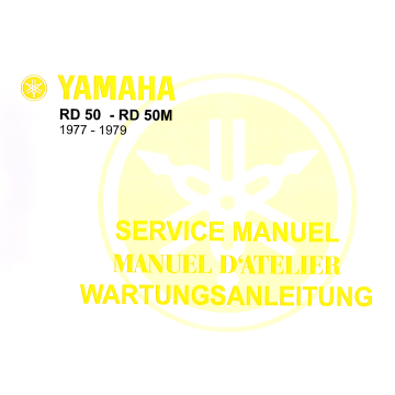 Yamaha RD 50/50M (77-79) - Werkstatthandbuch