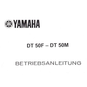 Yamaha DT 50F / 50M (>1978) - Betriebsanleitung