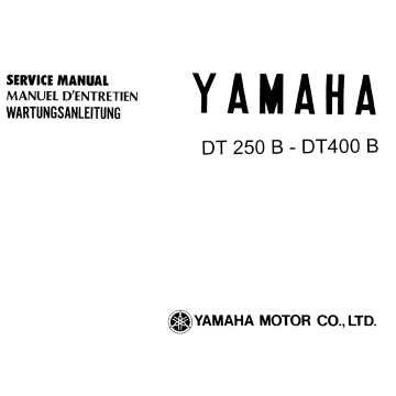 Yamaha DT 250-400 (B) (74-75) - Werkstatthandbuch
