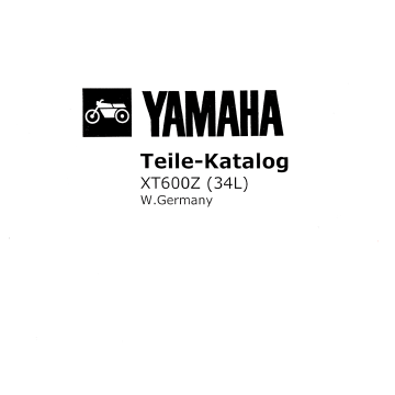 Yamaha XT 600Z (Tenere) (>1983) - Ersatzteilkatalog
