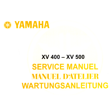 Yamaha XV 400/500 (>1983) - Werkstatthandbuch