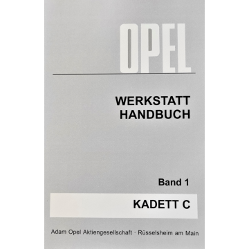 Opel Kadett C - 2-bändiges Wertstatthandbuch