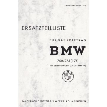 BMW R 75 (750/275) (44>) - Ersatzteilkatalog