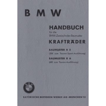 BMW R 5 / R 6 (36>) - Betriebsanleitung
