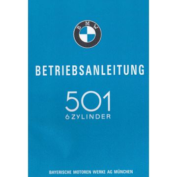 BMW Oldtimer (52-55) 501 65PS - Betriebsanleitung