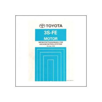 Toyota 3S-FE Motor Abgaskontrillsystem (<96) - Werkstatthandbuch