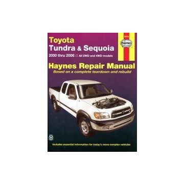Toyota Tundra and Sequoia (00-07) Repair Manual Haynes