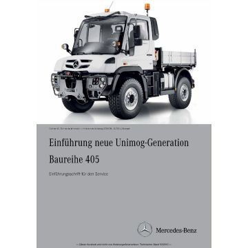 Unimog 405 - Einführung neue Unimog-Generation Baureihe 405