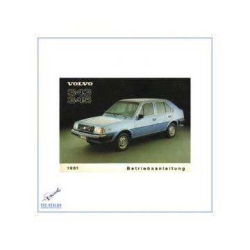 Volvo 343, 345 (ab 1981) - Bedienungsanleitung