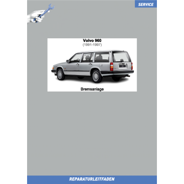 Volvo 960 (91-97) Reparaturleitfaden Bremsanlage