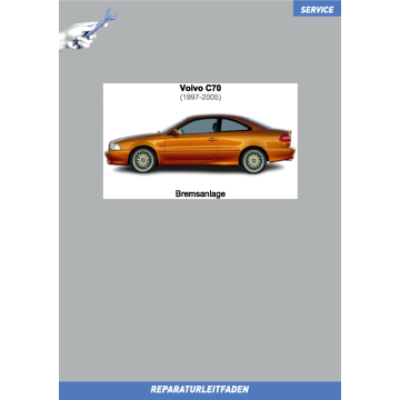 Volvo C70 (97-05) Reparaturleitfaden Bremsanlage