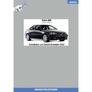Volvo S60 (2001-2002) Schaltpläne und Elektrik Modelljahr 2002