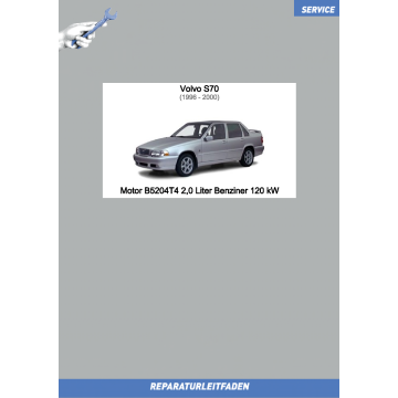 Volvo S70 (1996-2000) Reparaturleitfaden Motor 2,0 L Benziner 120 kW B5204T4