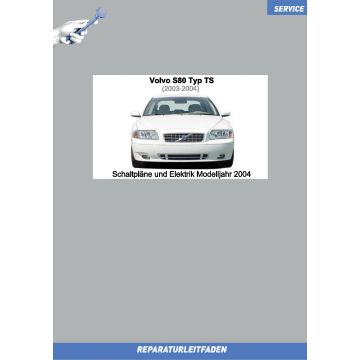 Volvo S80 (2003-2004) Schaltpläne und Elektrik Modelljahr 2004
