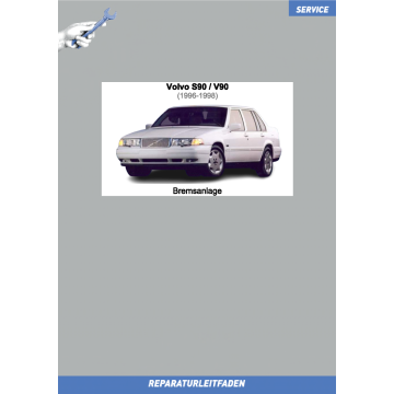 Volvo S90/V90 (96-98) Reparaturleitfaden Bremsanlage
