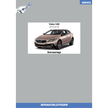 Volvo V40/V40 CC (13-19) Reparaturleitfaden Bremsanlage