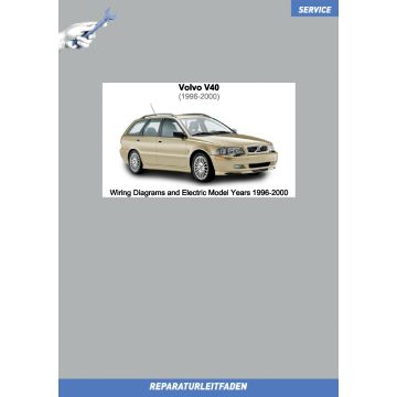 Volvo V40 (1996-2000) Wiring Diagrams and Electric Model Years 1996-2000