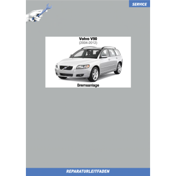 Volvo V50 (04-12) Reparaturleitfaden Bremsanlage