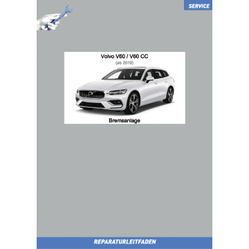 Volvo V60 / V60 CC (ab 2019) Reparaturleitfaden Bremsanlage