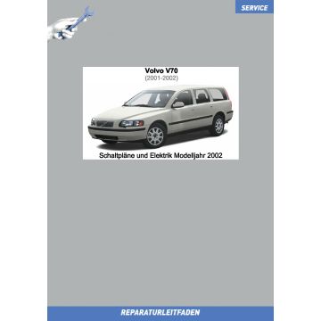 Volvo V70 (2001-2002) Schaltpläne und Elektrik Modelljahr 2002