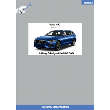 Volvo V90 (ab 2017) Reparaturleitfaden 6 Gang Schaltgetriebe M66 2WD