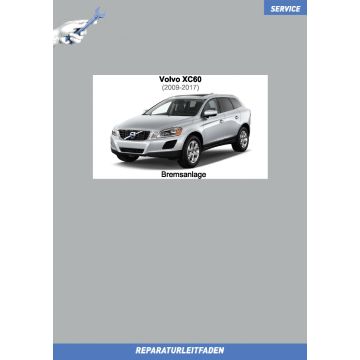 Volvo XC60 (2009-2017) Reparaturleitfaden Bremsen, Bremsanlage