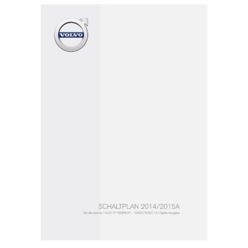 Volvo XC60 (2014-2015) Schaltpläne und Elektrik Modelljahr 2015