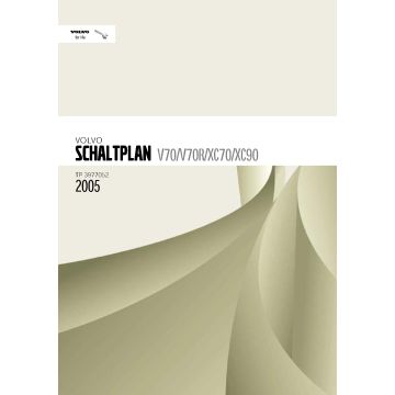 Volvo XC90 (2004-2005) Schaltpläne und Elektrik Modelljahr 2005