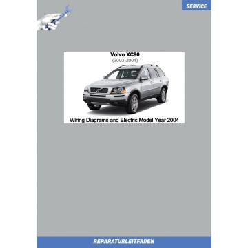 Volvo XC90 (2003-2004) Wiring Diagrams and Electric Model Year 2004