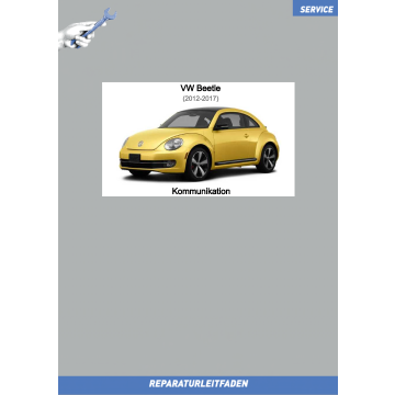 VW Beetle (11-17) Reparaturleitfaden Kommunikation Radio Navi