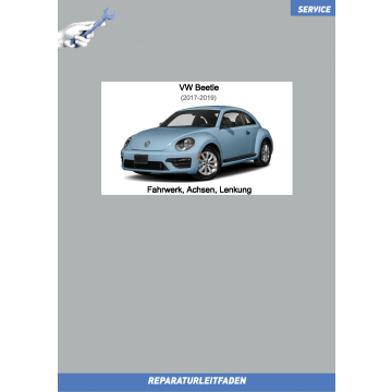 VW Beetle (16-19) Reparaturleitfaden Fahrwerk, Achsen, Lenkung