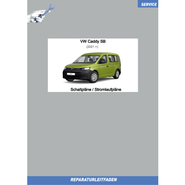 VW Caddy SB (20>) Stromlaufplan / Schaltplan ab September 2020