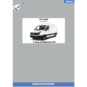 VW Crafter (06-17) Reparaturleitfaden 6 Gang-Schaltgetriebe 0B7 