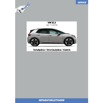 VW ID.3 (11.2019 >) Schaltpläne / Stromlaufpläne / Elektrik