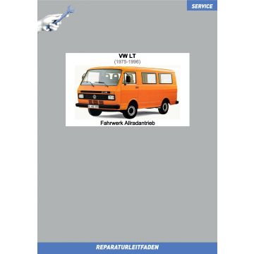 VW LT (75-96) Reparaturleitfaden Fahrwerk Bremsen Lenkung Allrad