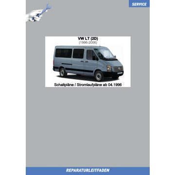 VW LT (96-06) Stromlaufpläne / Schaltpläne ab 04.1996 komplett