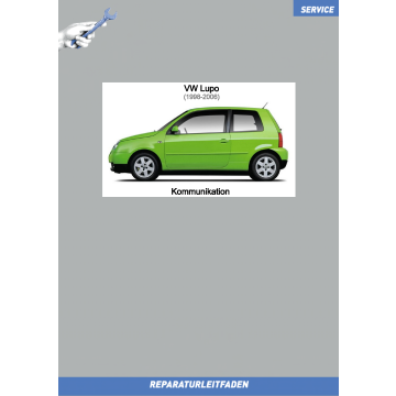 VW Lupo / Lupo 3L (98-06) Reparaturleitfaden Kommunikation Radio Navi