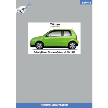 VW Lupo / Lupo 3L (98-06) Schaltpläne / Stromlaufpläne ab 09.1998 komplett