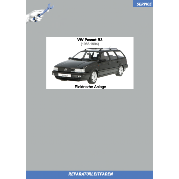VW Passat B3 (1988-1994) Reparaturleitfaden Elektrische Anlage